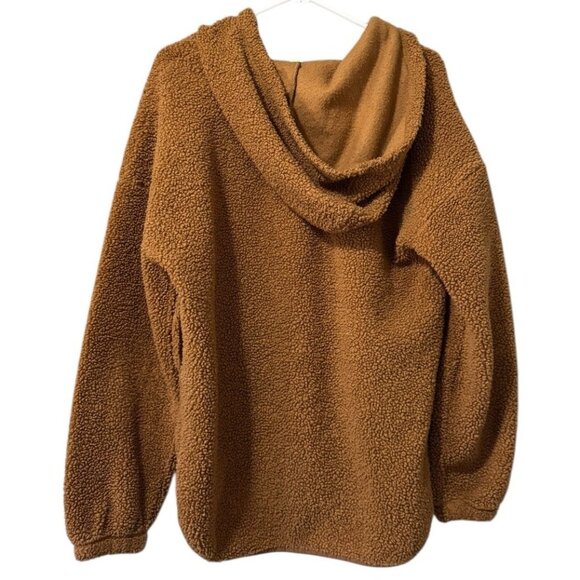 Old Navy Fleece Women Jacket Size Small Long Sleeve Full Zip Winter Preppy READ - Picture 2 of 11